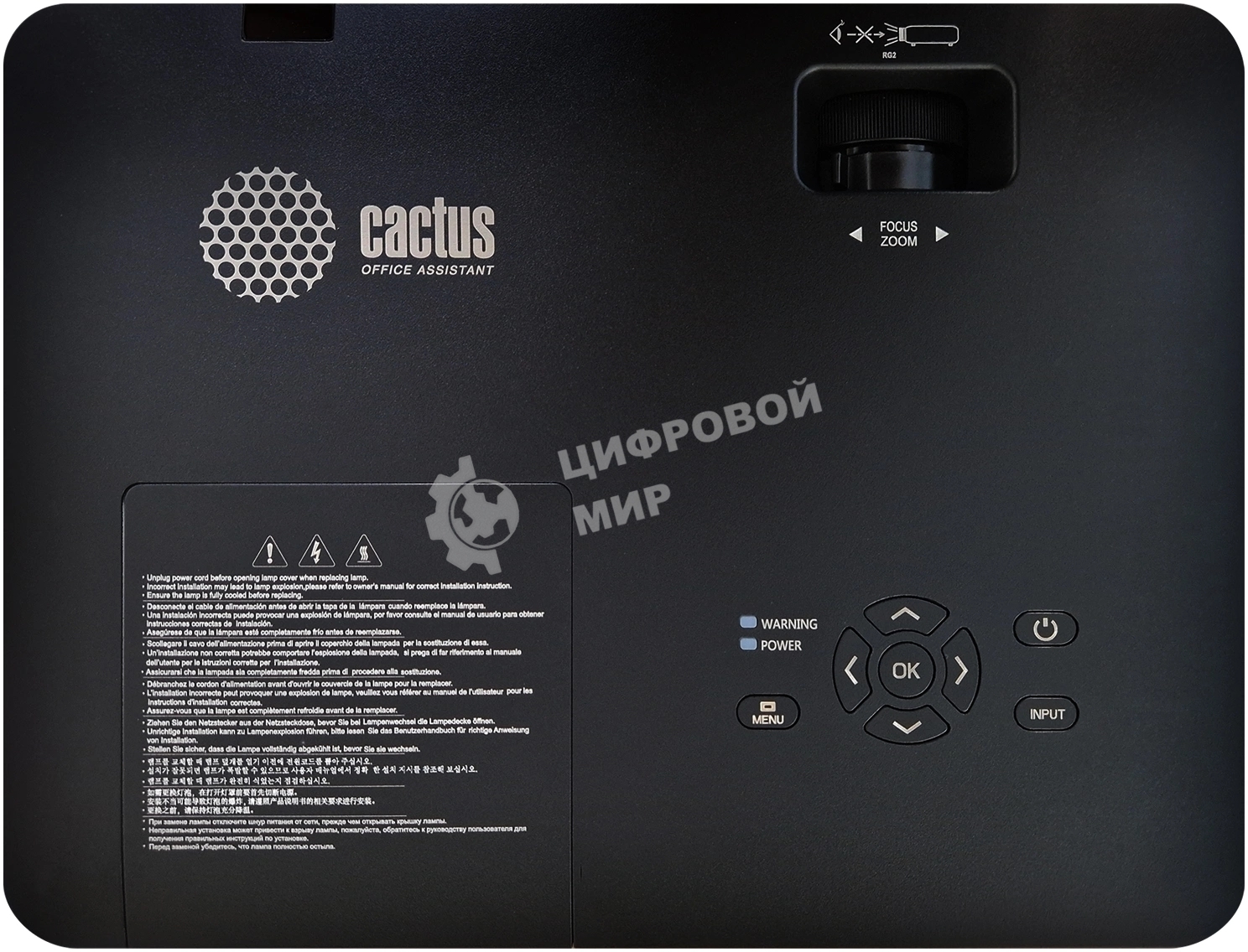 Проектор Cactus CS-S3.B 3LCD 43000Lm LS 4300Lm ANSI (1280x1024) 15000:1 ресурс лампы:10000часов 1xUSB typeA 2xHDMI 4.7кг