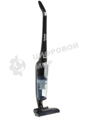 Пылесос вертикальный Tefal TY6545RH черный, питание от аккумулятора, уборка сухая, пылесборник 0.65 л