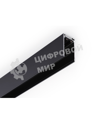 Шинопровод накладной Ambrella light GL1004 BK черный IP20 220V 2000*30.6*56