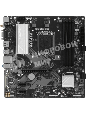 Материнская плата Gigabyte B760M D3HP WIFI6, LGA 1700, Intel B760, 4xDDR5, 4xSATA, 2xM.2, 1xPCIe 4.0 x16, 1xPCIe 4.0 x4, 1xHDMI, 1xDP, 1x2.5Gb LAN, Wi-Fi 6, Bluetooth 5.3, 1xUSB-C 10Gbps, 1xUSB-A 10Gbps, 4xUSB-A 5Gbps, 2xUSB-A 2.0, 1xPS/2, 3x3.5 мм, 7.1, mATX