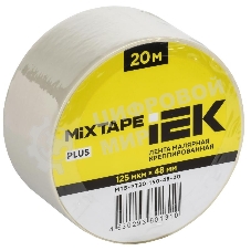 Лента малярная креппированная 125мкм 48ммх20м MIXTAPE PLUS