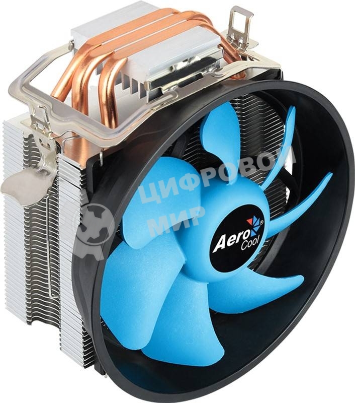 Кулер для процессора AeroCool / Formula Verkho 3 Plus серебристый, 120 мм, алюминий/медь, 2000 об/мин, 26.7 дБ, 4 pin, 125 Вт, 134 мм
