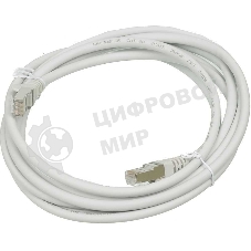 Патч-корд Lanmaster LSZH FTP кат.6A, 2.0 м, серый