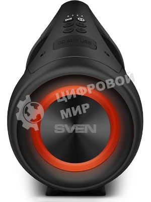 Колонка портативная SVEN АС PS-370 черный 40W 2.0 BT