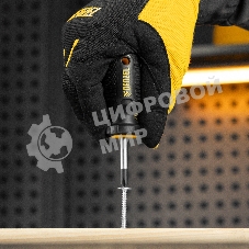 Отвертка Denzel PH2х38 мм, S2, 3к рукоятка