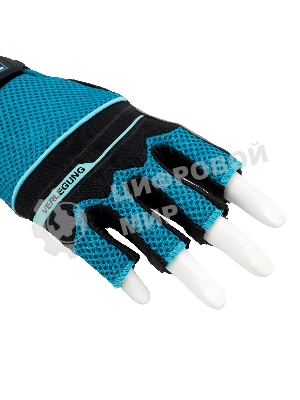 Перчатки комбинированные облегченные Gross открытые пальцы, AKTIV, размер М (8)