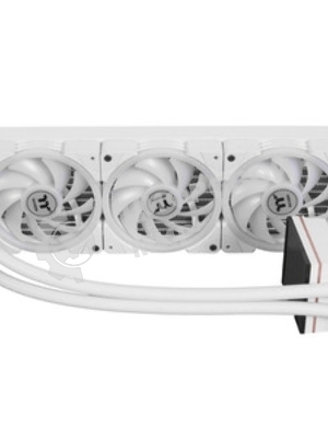 Система жидкостного охлаждения Thermaltake MAGFloe 360 Ultra Snow ARGB Soc-AM5/AM4/1200/1700/1851 белый 4-pin 30.6dB Al+Cu LCD Ret (CL-W433-PL12SW-A)