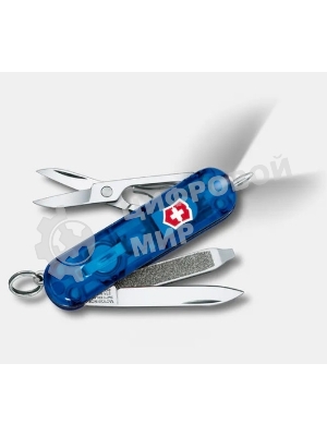 Нож перочинный Victorinox Signature Lite Onyx Black (0.6226.31P) 58мм 8 функций черный подар.коробка