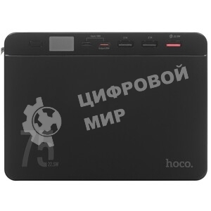 Внешний аккумулятор HOCO (6931474779175) J94 Overlord 22.5W fully compatible PB 75000mAh (черный)