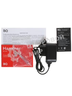 Мобильный телефон BQ 2449 Hammer зеленый