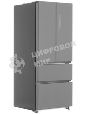 Холодильник Бирюса FD 431 I нержавеющая сталь трехкамерный 244/147 л морозилка снизу