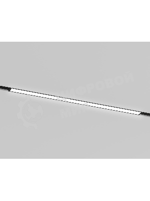 Трековый светильник GL2320 BK черный IP20 10W 3CCT 3000/4200/6400K 48V 200*10*37