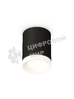Светильник Ambrella Light XS7422024 SBK/FR черный песок/белый матовый MR16 GU5.3 (C7422, N7165)