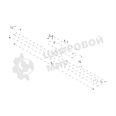 40157/LED / Светильник настенный светодиодный Rino черный