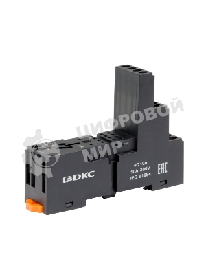 Колодка с винтовыми клеммами для реле на 4 группы: IR-24DC/220DC/230AC-4CO