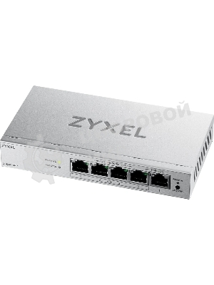 Коммутатор ZYXEL GS1200-5HPV3-EU0101F, 5×1 Гбит/с, 4×PoE+, 68 Вт, управляемый