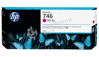 Картридж струйный HP 746 300-ml пурпурный Ink Cartridge