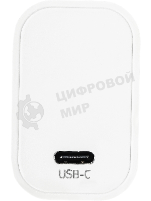 Сетевое зарядное устройство Digma DGW3C 3A PD белый