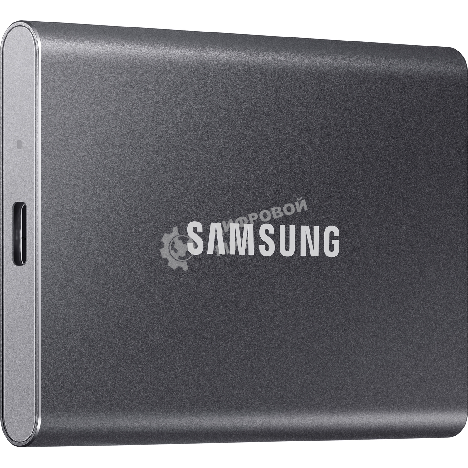 Внешний SSD Samsung T7, 1TB, USB 3.2 Gen 2 Type-C, R/W 1050/1000, серый
