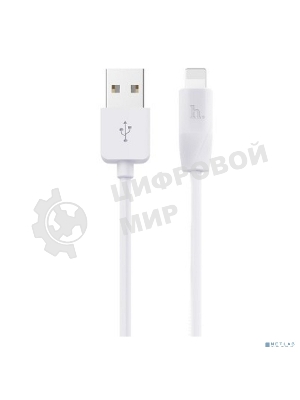 Кабель USB HOCO X1 Rapid, USB - Lightning, 2.1А, 1м, белый
