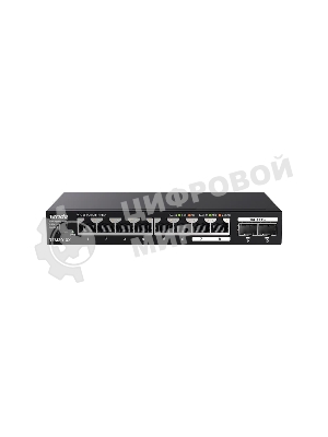 Коммутатор сетевой Tenda TEM2010X Настольное исполнение 8x10Base-T/100Base-TX/1000Base-T 2xSFP+ 12 Вт TEM2010X