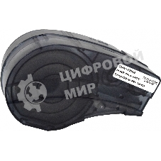 Картридж ленточный Cactus CS-M21-750499 черный шрифт, белый фон (19.1 мм, 4.9 м) для Brady BMP21-PLUS, BMP21-LAB