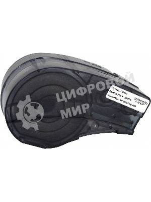 Картридж ленточный Cactus CS-M21-750499 черный шрифт, белый фон (19.1 мм, 4.9 м) для Brady BMP21-PLUS, BMP21-LAB