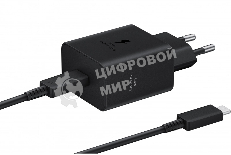 Сетевое зарядное устройство Samsung EP-T4511XBEGEU 45W 3A (PD) USB Type-C для Samsung черный