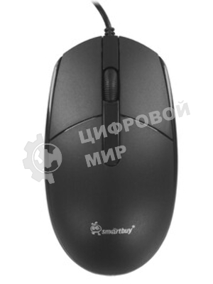 Мышь проводная Smartbuy ONE 208 черная (SBM208K)