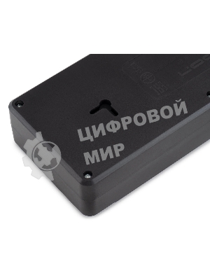 Сетевой фильтр Ippon BK-8-EU-5-10-B 5 м, 8 розеток, черный, коробка