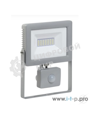 Прожектор IEK LPDO702-30-K03 СДО 07-30Д светодиодный серый с ДД IP44 IEK