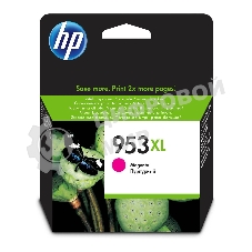 Картридж струйный HP 953XL F6U17AE пурпурный для HP OJP 8710/8715/8720/8730/8210/8725 (1600 стр.)