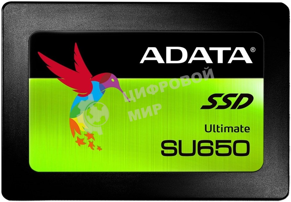 Накопитель SSD ADATA SU650, 240Gb, SATA III, 2.5