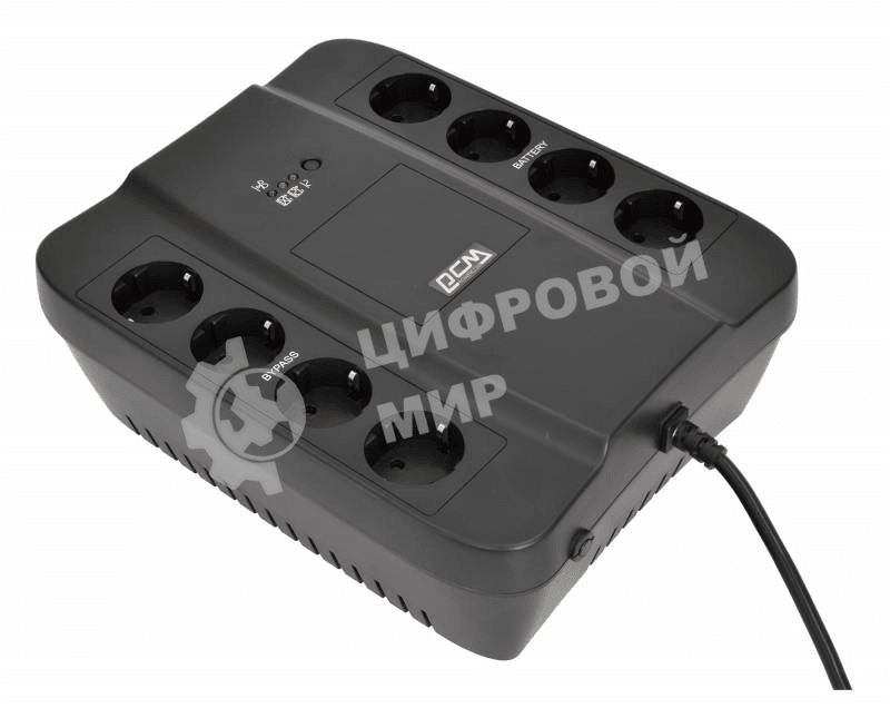Источник бесперебойного питания Powercom Spider SPD-850N 510Вт 850ВА черный