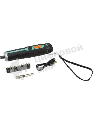 Отвертка аккумуляторная Sturm! CD3404U2,3,6В,micro USB,подсветка,индикат напр,набор бит,без ЗУ