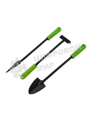 Набор по уходу за комнатными растениями Palisad пластиковые рукоятки, 3 предмета