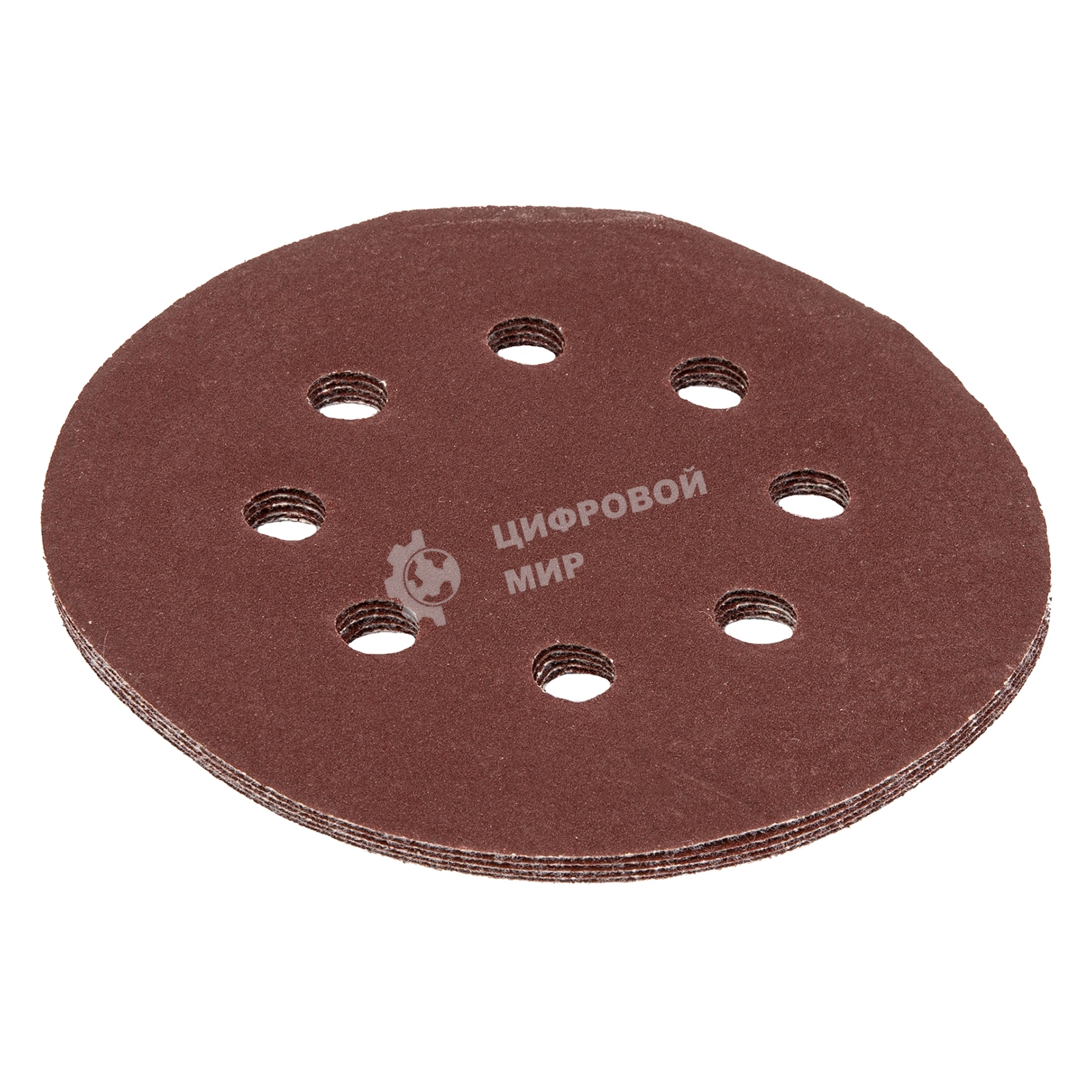 Круг абразивный Matrix на ворсовой подложке под 