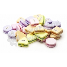 Точилка для карандашей ручная Silwerhof Cookies Монстрики, 1 отверстие, пластик, ассорти, туба