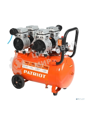 Компрессор поршневой Patriot WO 50-300 безмасляный 300л/мин 50л 2000Вт оранжевый