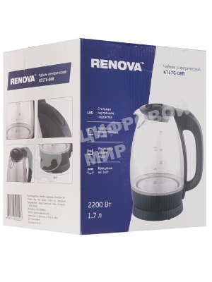 Чайник электрический Renova KT17G-08B