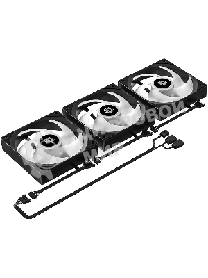 Система жидкостного охлаждения ID-Cooling FX360 TD ARGB Soc-AM5/AM4/1200/1700/1851 черный 4-pin 27.2dB Al+Cu LCD 350W Ret