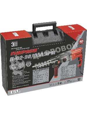 Перфоратор Парма П-02-28/950ЭР, SDS-plus, 950 Вт, 3,2 Дж, от сети