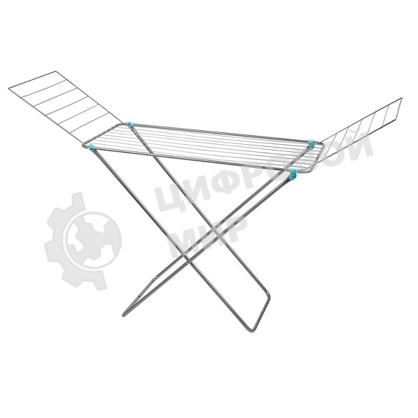 Сушилка для белья НИКА СБП1/С напольная 18 м,серебро