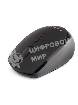 Мышь беспроводная Gembird MUSW-354 черный, 1600 dpi, радиоканал, USB, кнопки - 4