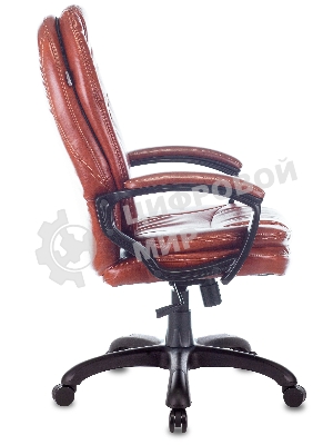Кресло Бюрократ CH-868N Boroko-37 коричневый, экокожа
