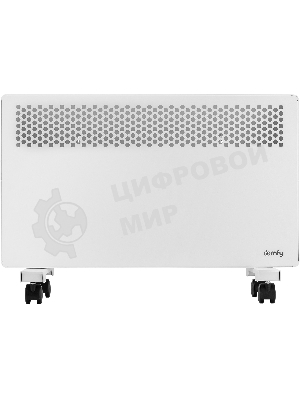 Конвектор электрический Domfy DCW-CH1010, 1000Вт, белый