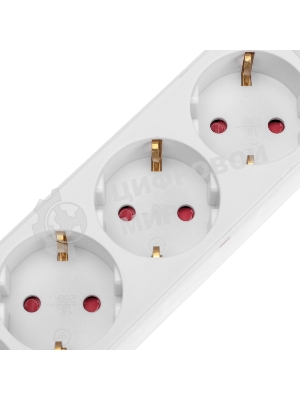 Удлинитель STANDARD 5 гнезд, 1,5м, 3х1,0мм², с/з, с выключателем, 2 USB, белый Rexant