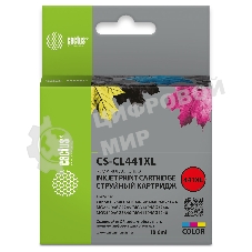 Картридж струйный Cactus CS-CL441XL многоцветный (18мл) для Canon Pixma GM2040/4040/GM2140/2240