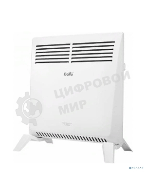 Конвектор электрический Ballu Camino Eco Turbo BEC/EMT-1000 белый, 1000 Вт, 15 м2, термостат