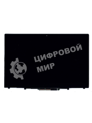 Модуль (матрица + тачскрин) для Lenovo X1 Yoga 2nd QHD черный c рамкой